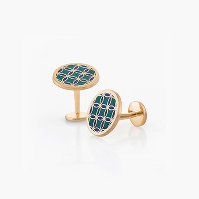 BLAT BEIRUT CIRCLE CUFFLINKS