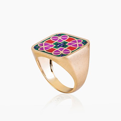 BLAT BEIRUT HEART RING