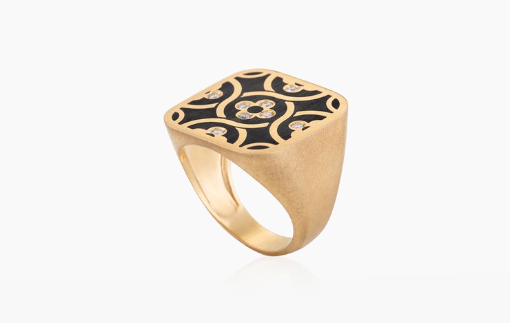 BLAT BEIRUT FLOWER RING