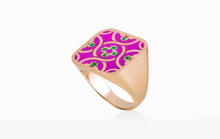 BLAT BEIRUT FLOWER RING