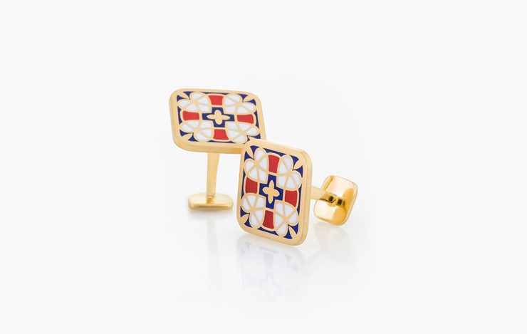 BLAT BEIRUT HEART CUFFLINKS