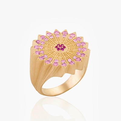 POWER OF LIGHT LOTUS FULL RING