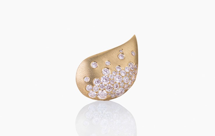 FUSE GLAMOUR SINGLE EARLOBE CHAMPAGNE