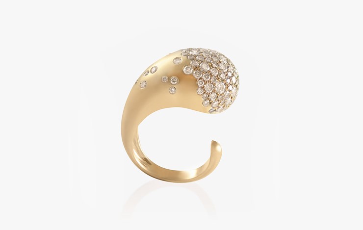 FUSE GLAMOUR RING CHAMPAGNE