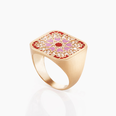 BLAT BEIRUT STAR DIAMOND RING