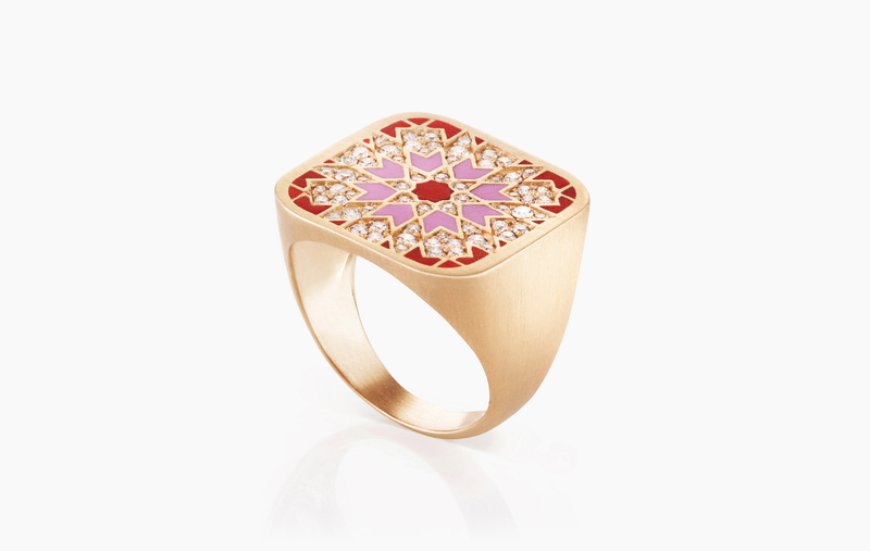 BLAT BEIRUT STAR DIAMOND RING