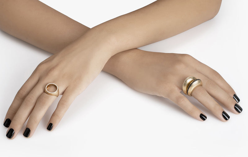 FREE ME DIAMOND ROUND RING