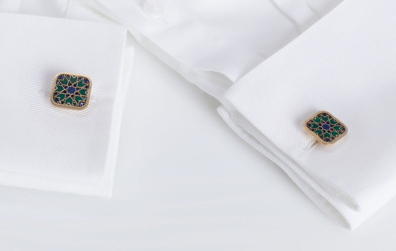 BLAT BEIRUT HEART CUFFLINKS