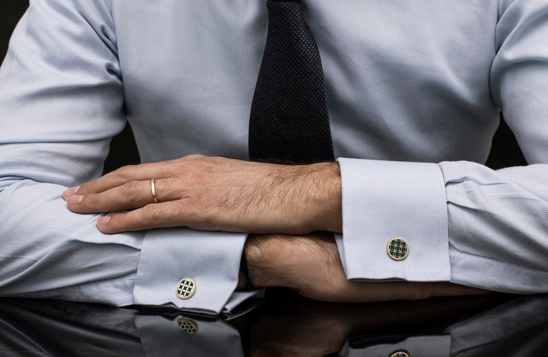 BLAT BEIRUT CIRCLE CUFFLINKS
