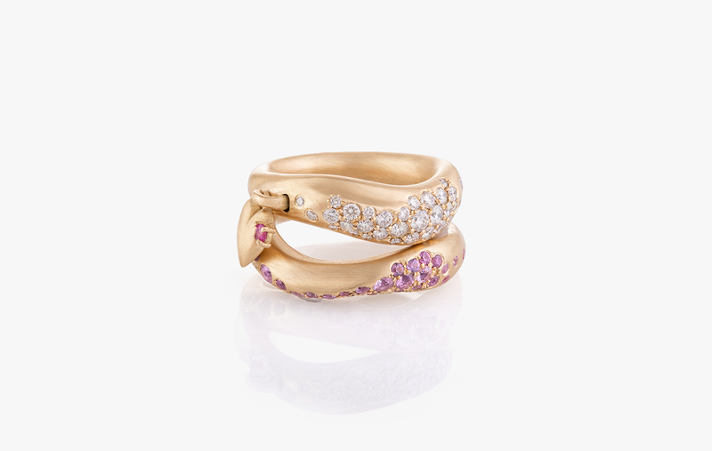 WAVE OF JOY STRIPE THIN RING