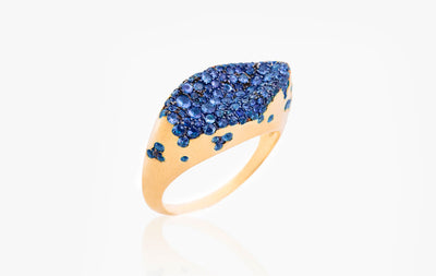 BABY MALAK ORIGINAL BONBON MARQUISE RING