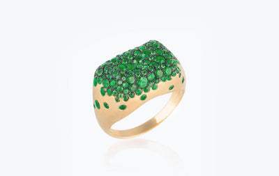 BABY MALAK ORIGINAL BONBON RECTANGLE RING