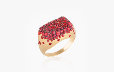 BABY MALAK ORIGINAL BONBON RECTANGLE RING