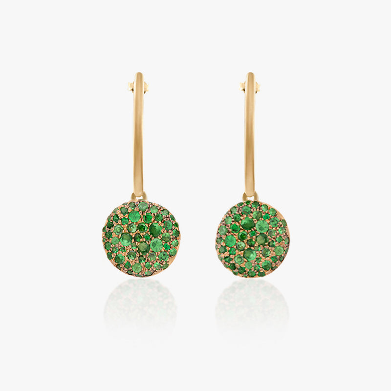 BABY MALAK ORIGINAL DROP BONBON ROUND EARRINGS