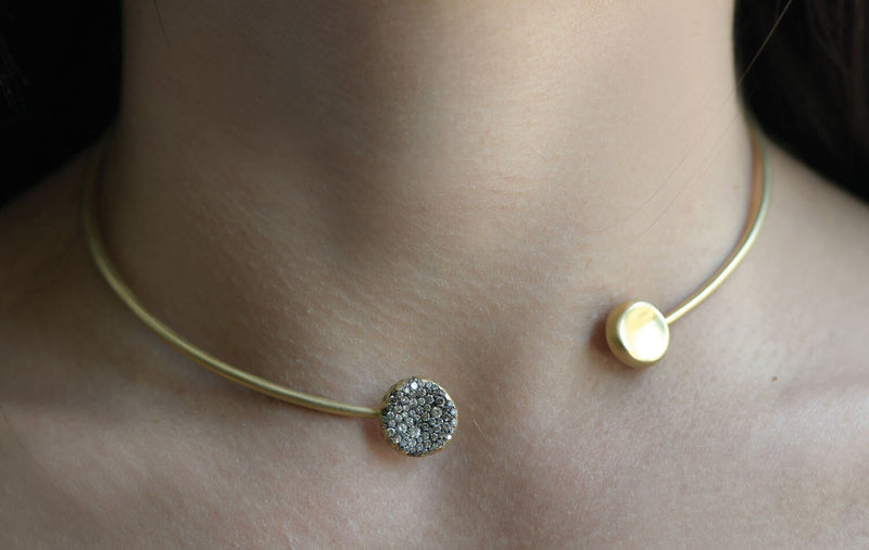 BABY MALAK ORIGINAL DUO CHAMPAGNE CHOKER
