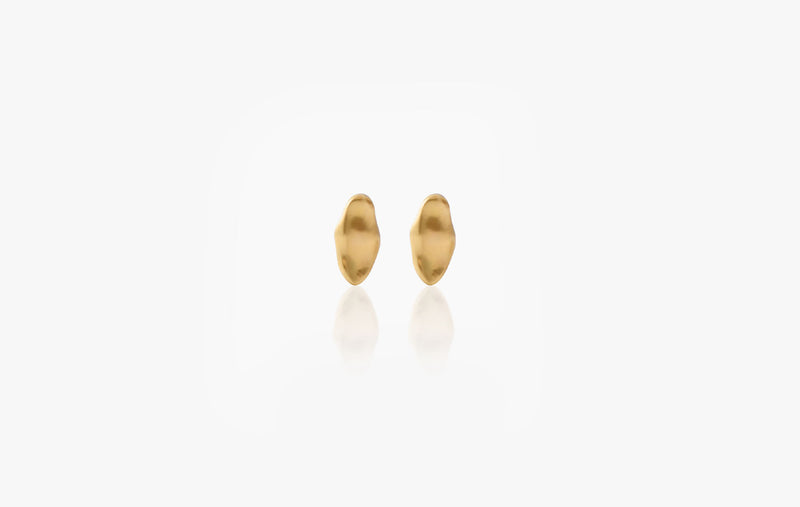 BABY MALAK FLOURISH PURE MINI MARQUISE EARRINGS