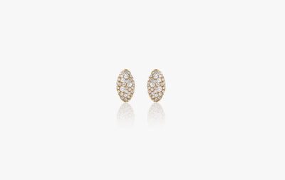 BABY MALAK ORIGINAL STUD ICE SMALL MARQUISE EARRINGS