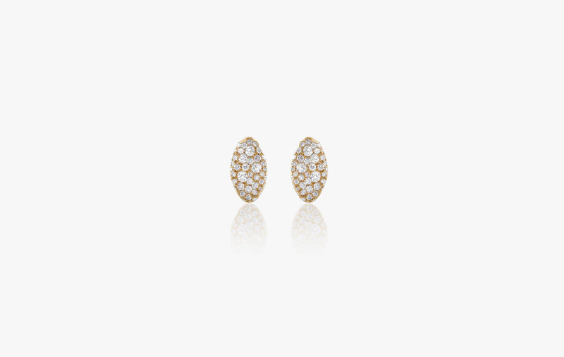 BABY MALAK ORIGINAL STUD ICE SMALL MARQUISE EARRINGS