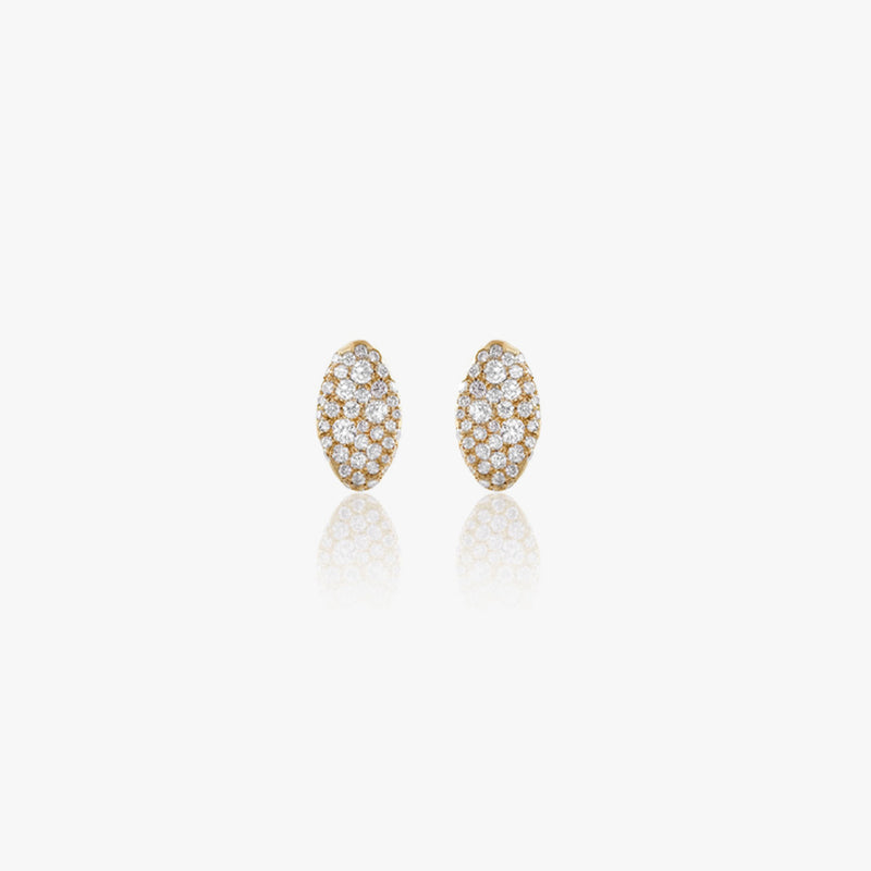 BABY MALAK ORIGINAL STUD ICE SMALL MARQUISE EARRINGS