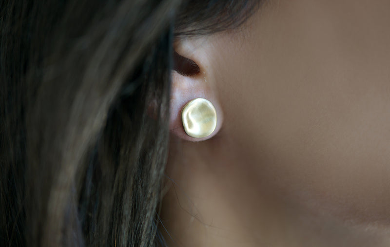 BABY MALAK MINI PURE ROUND EARRINGS