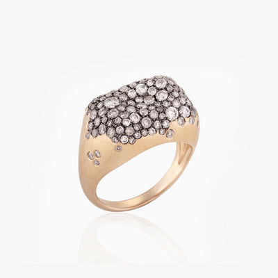 BABY MALAK ORIGINAL CHAMPAGNE RECTANGLE RING