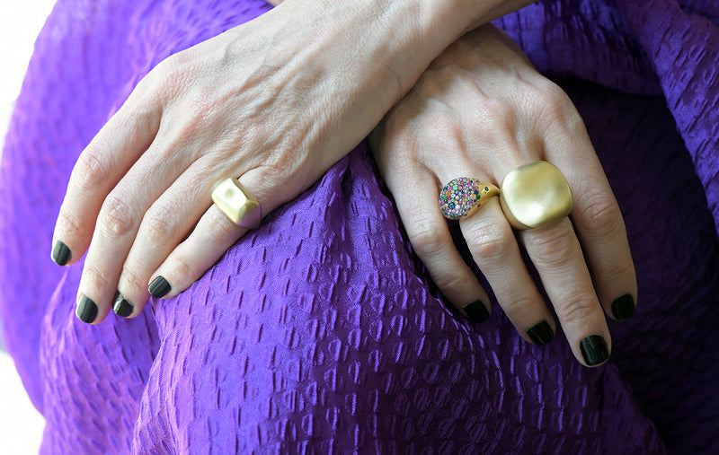 BABY MALAK ORIGINAL PURE RECTANGLE RING