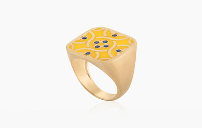 BLAT BEIRUT FLOWER COLOR RING