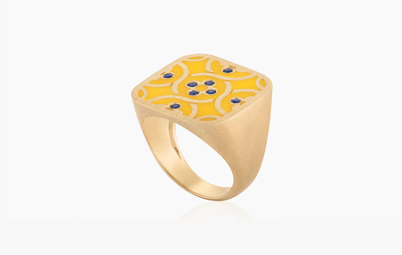 BLAT BEIRUT FLOWER COLOR RING