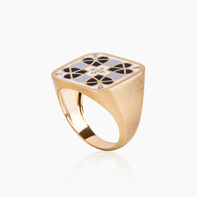 BLAT BEIRUT HEART DIAMOND RING