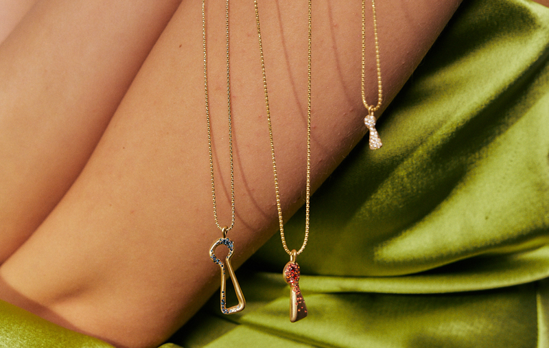 UNLOCK PROSPERITY BIG NECKLACE by Nada Ghazal - Necklaces