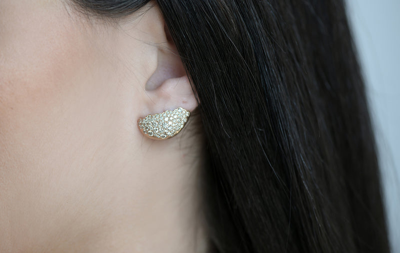 FUSE DROP SINGLE EARLOBE CHAMPAGNE