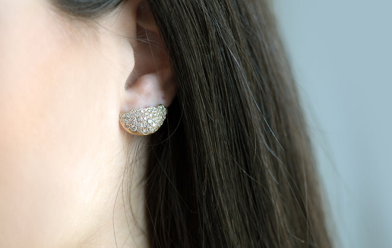 FUSE DROP SINGLE EARLOBE CHAMPAGNE