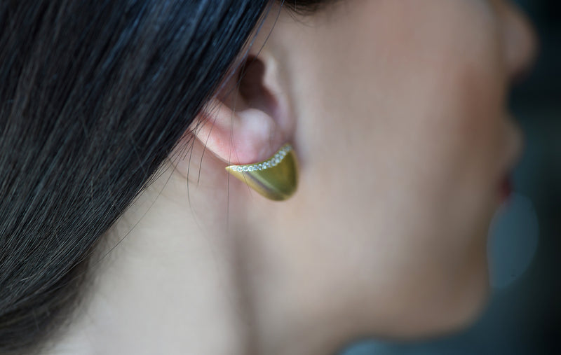 FUSE ELEGANCE SINGLE EARLOBE CHAMPAGNE