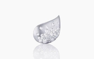 FUSE GLAMOUR SINGLE EARLOBE WHITE