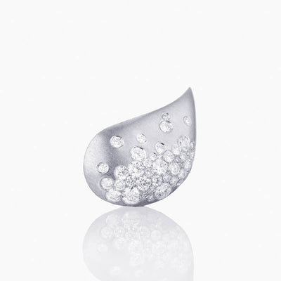 FUSE GLAMOUR SINGLE EARLOBE WHITE