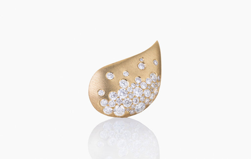 FUSE GLAMOUR SINGLE EARLOBE WHITE