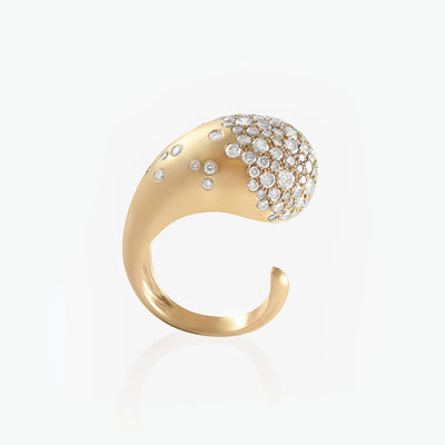 FUSE GLAMOUR RING WHITE