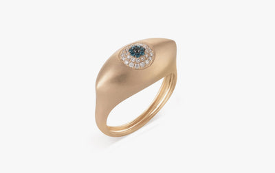 HEALING EYE MARQUISE RING