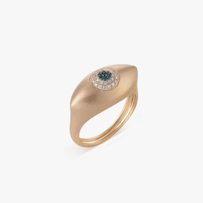 HEALING EYE MARQUISE RING