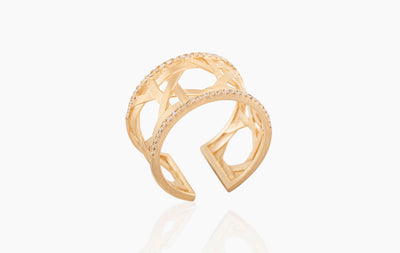 KHAIZARAN BAND DIAMOND RING