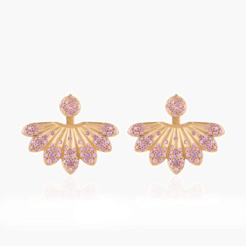 LOTUS SELF LOVE BIG EARRINGS