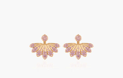 LOTUS SELF LOVE BIG EARRINGS