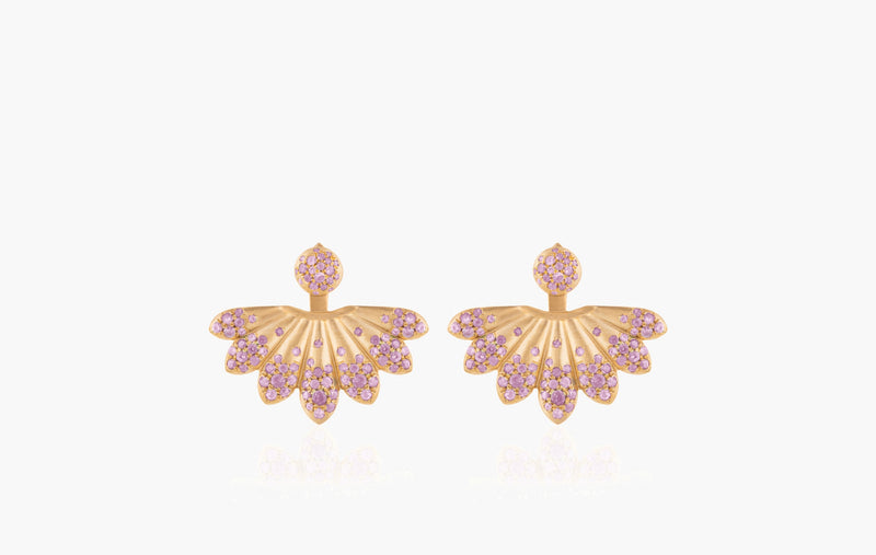 LOTUS SELF LOVE BIG EARRINGS