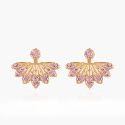 LOTUS SELF LOVE BIG EARRINGS