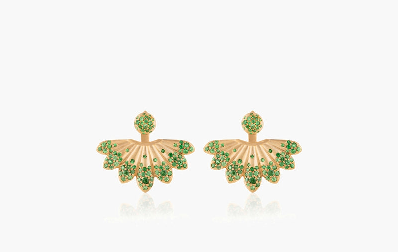 LOTUS LUCK BIG EARRINGS