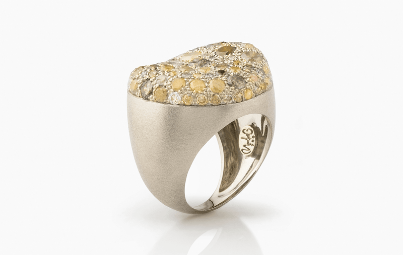 MALAK ICY ROUND RING