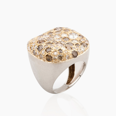 MALAK ICY SQUARE RING
