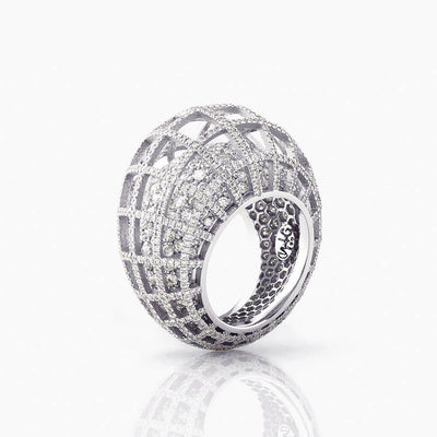 MATRIX DOUBLE DIAMOND RING