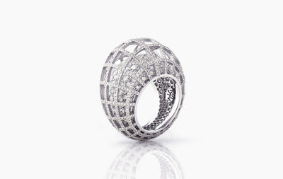 MATRIX DOUBLE DIAMOND RING