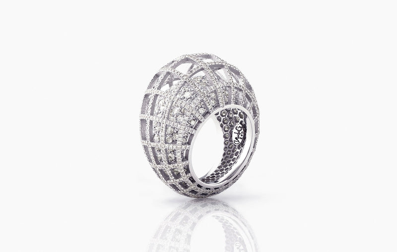 MATRIX DOUBLE DIAMOND RING